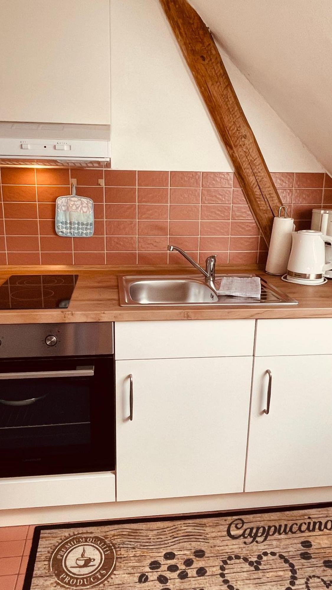 Cafe Gaubenhaus Apartment Bad Fallingbostel Bagian luar foto
